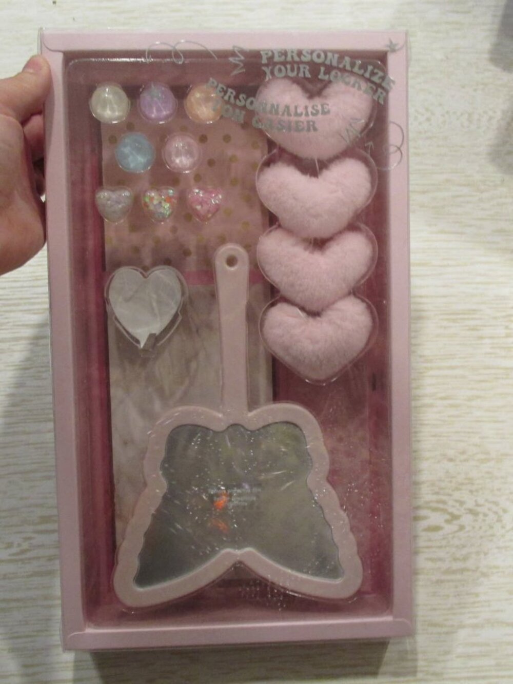 Personalize your locker